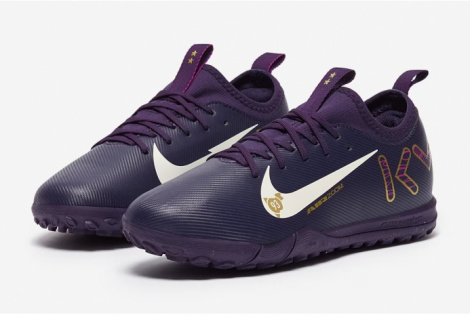 Детские сороконожки Nike Air Zoom Mercurial Vapor 16 Academy x Mbappe TF Junior FQ8285-500