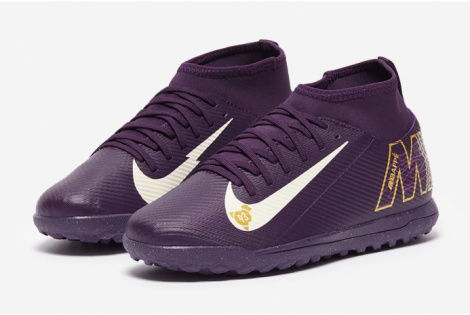 Дитячі сороконіжки Nike Mercurial Superfly X Club x Mbappe TF Junior HJ6933-500
