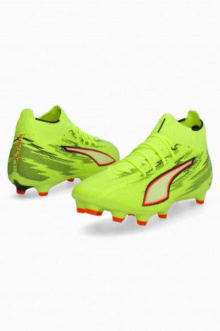 Бутси Puma Ultra 6 Match+ FG/AG - Лаймовий