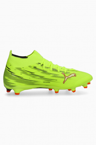 Бутси Puma Ultra 6 Match+ FG/AG - Лаймовий