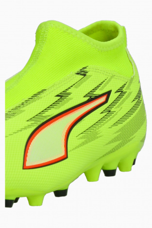 Бутсы Puma Ultra 6 Match+ LL MG Junior - желтый