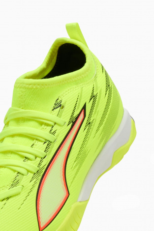 Сороконіжки Puma Ultra 6 Match+ LL TT Mid Junior - Лаймовий