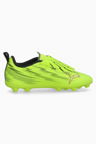 Бутсы Puma Ultra 6 Play FG/AG Junior - Лаймовий