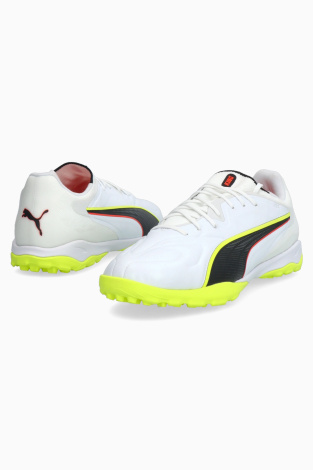 Сороконіжки Puma King 20 Pro Cage TT - Білий