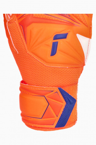 Воротарські рукавиці Reusch Attrakt Solid Finger Support Junior - помаранчевий