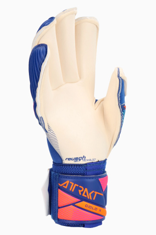 Воротарські рукавички Reusch Attrakt Gold X Roll Finger - синій
