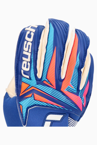 Воротарські рукавички Reusch Attrakt Gold X Roll Finger - синій