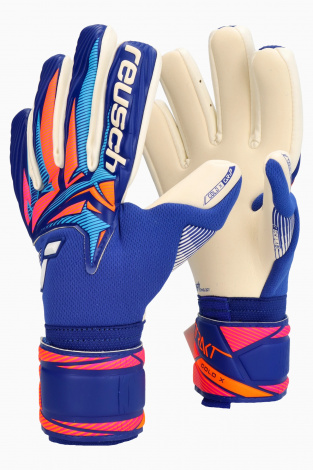 Вратарские перчатки Reusch Attrakt Gold X NC - синий