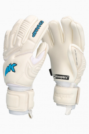 Вратарские перчатки 4keepers Champ Aqua VII NC - белый