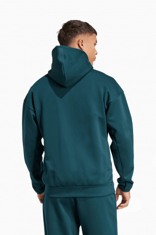 Кофта adidas Z.N.E. Full-Zip - зеленый