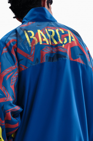 Куртка Nike FC Barcelona 25/26 Starting 5 - синій