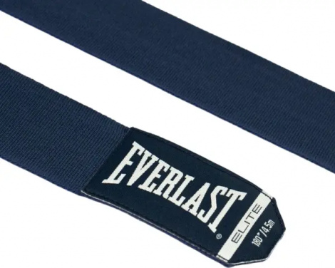 Бинты боксерские Everlast ELITE HANDWRAPS темно-синие (457,2 см) P00003326