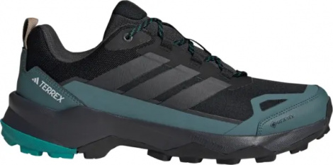 Кросівки для хайкінгу Adidas TERREX SKYCHASER AX5 GORE-TEX чорно-темно-бірюзові JQ2209