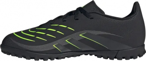 Сороконожки (шиповки) детские Adidas PREDATOR CLUB TF черно-салатовые JH8863