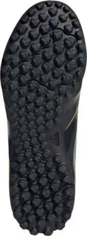 Сороконожки (шиповки) детские Adidas PREDATOR CLUB TF черно-салатовые JH8863
