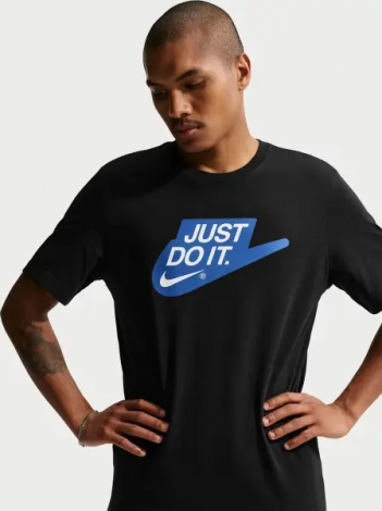 Футболка Nike SPORTSWEAR чорно-синя IO9512-010