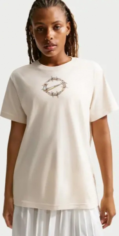 Футболка женская Nike SPORTSWEAR OVERSIZED кремовая IH7702-103