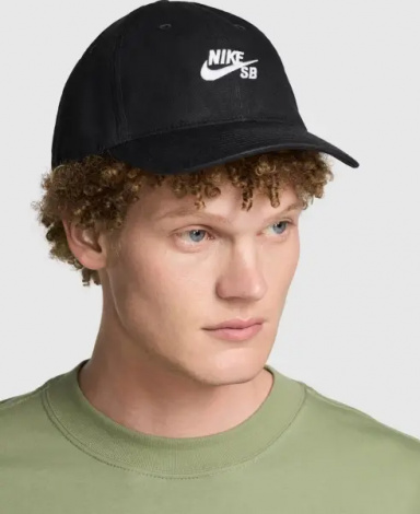 Кепка Nike SB CLUB UNSTRUCTURED SKATE чорна HF7278-010