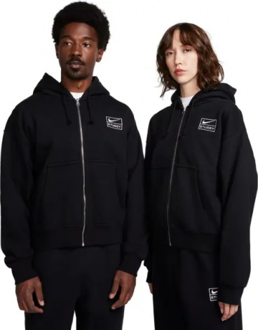 Толстовка Nike STÜSSY FLEECE черная FJ9175-010