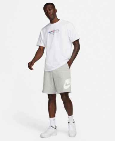 Шорти Nike M NK CLUB ALUMNI HBR FT SHORT сірі DX0502-063