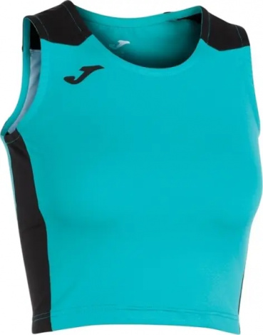 Топ женский Joma RECORD II бирюзово-черный 901397.725