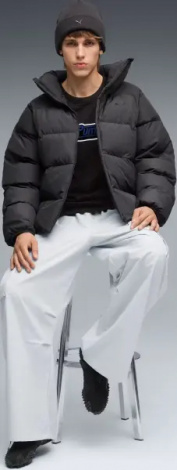 Куртка Puma WARDROBE ESSENTIALS темно-сіра 68840944