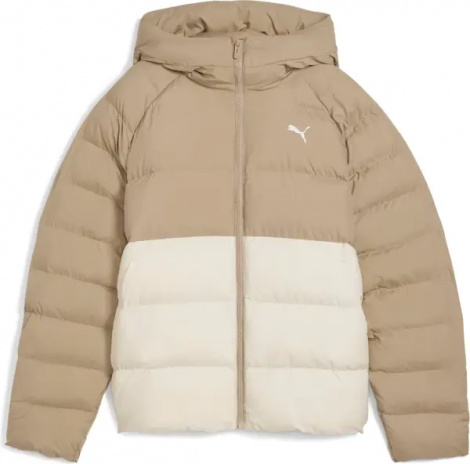 Куртка жіноча Puma MONO HOODED JACKET світло-коричнево-бежева 68838587