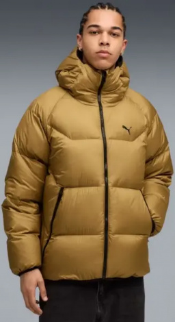 Пуховик Puma HOODED DOWN PUFFER JACKET світло-коричневий 68838269
