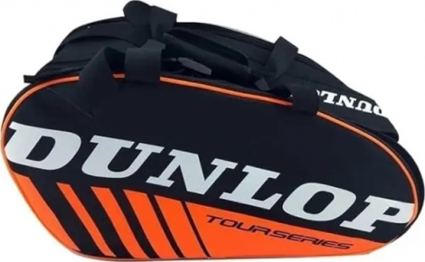 Сумка для падл-тенниса Dunlop PADEL PALETERO INTRO черно-оранжевая 623853