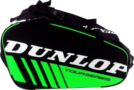 Сумка для падл-тенниса Dunlop PADEL PALETERO INTRO черно-зеленая 623852