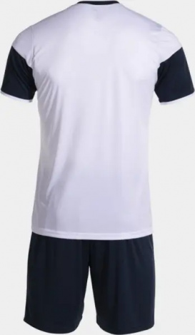 Комплект футбольної форми Joma DANUBIO III біло-темно-синьо-синій 103732.203