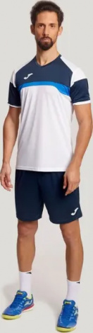 Комплект футбольної форми Joma DANUBIO III біло-темно-синьо-синій 103732.203
