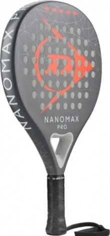 Ракетка для падл-тенісу Dunlop PRT NANOMAX PRO 2026 сіро-помаранчева 10370747