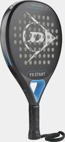 Ракетка для падл-тенісу Dunlop PRT FX START 2026 чорно-блакитна 10370745