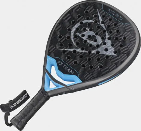 Ракетка для падл-тенниса Dunlop FX TEAM 2026 черно-голубая 10370736