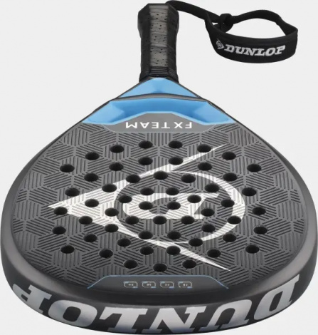 Ракетка для падл-тенниса Dunlop FX TEAM 2026 черно-голубая 10370736