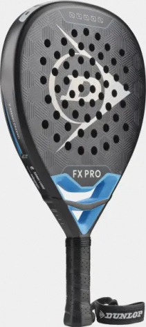 Ракетка для падл-тенісу Dunlop FX PRO 2026 чорно-блакитна 10370734