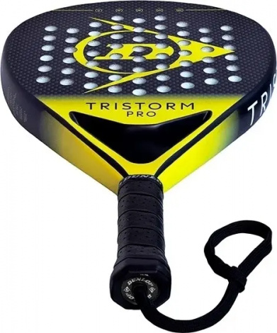 Ракетка для падл-тенісу Dunlop TRISTORM PRO 2025 чорно-жовта 10359946
