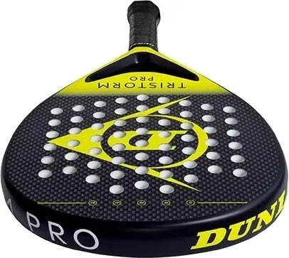 Ракетка для падл-тенісу Dunlop TRISTORM PRO 2025 чорно-жовта 10359946