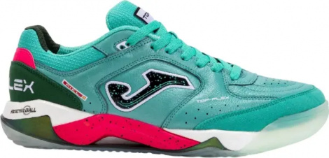 Футзалки (бампы) Joma TOP FLEX PLUS бирюзово-розово-темно-зеленые TOUW2515IN