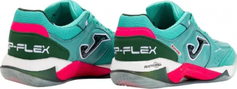Футзалки (бампы) Joma TOP FLEX PLUS бирюзово-розово-темно-зеленые TOUW2515IN