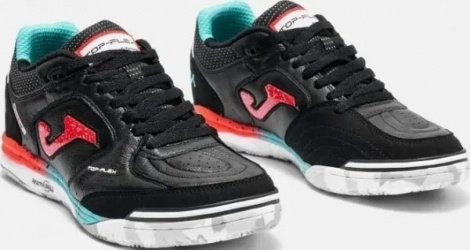 Футзалки (бампы) Joma TOP FLEX REBOUND черно-красно-голубые TORS2601IN