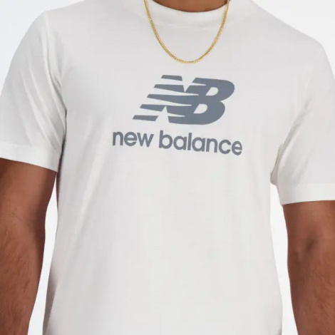 Футболка New Balance SPORT ESSENTIALS LOGO біла MT41502WT