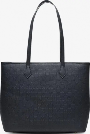 Сумка через плече Nike JORDAN MONOGRAM TOTE BAG 17L чорно-золота MM0990-K5X