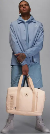 Сумка спортивна Nike JORDAN DUFFLE BAG 40L бежева MA0900-XA3