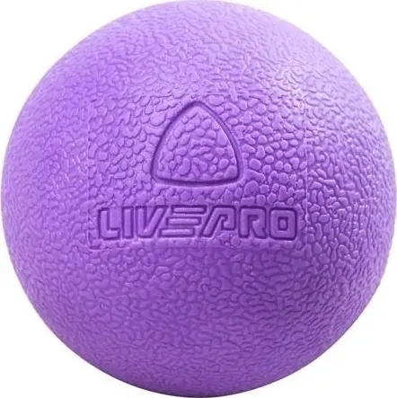 Масажний м'яч LivePro MUSCLE ROLLER BALL фіолетовий LP8501-v