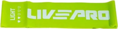 Еспандер-петля LivePro FITNESS BAND LIGHT салатовий LP8415-L