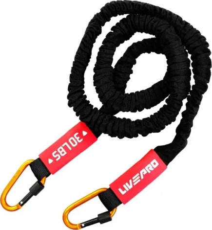 Тренажер для функціонального тренінгу LivePro RESISTANCE BAR SET блакитно-чорний LP8400