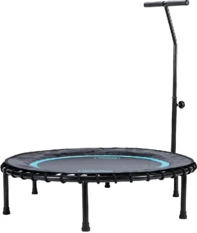 Батут с ручкой LivePro TRAMPOLINE WITH HANDLE черно-голубой LP8250B