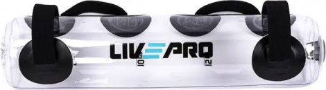 Болгарський аквамішок LivePro TRAINING WATER BAG 20 кг прозорий LP8126